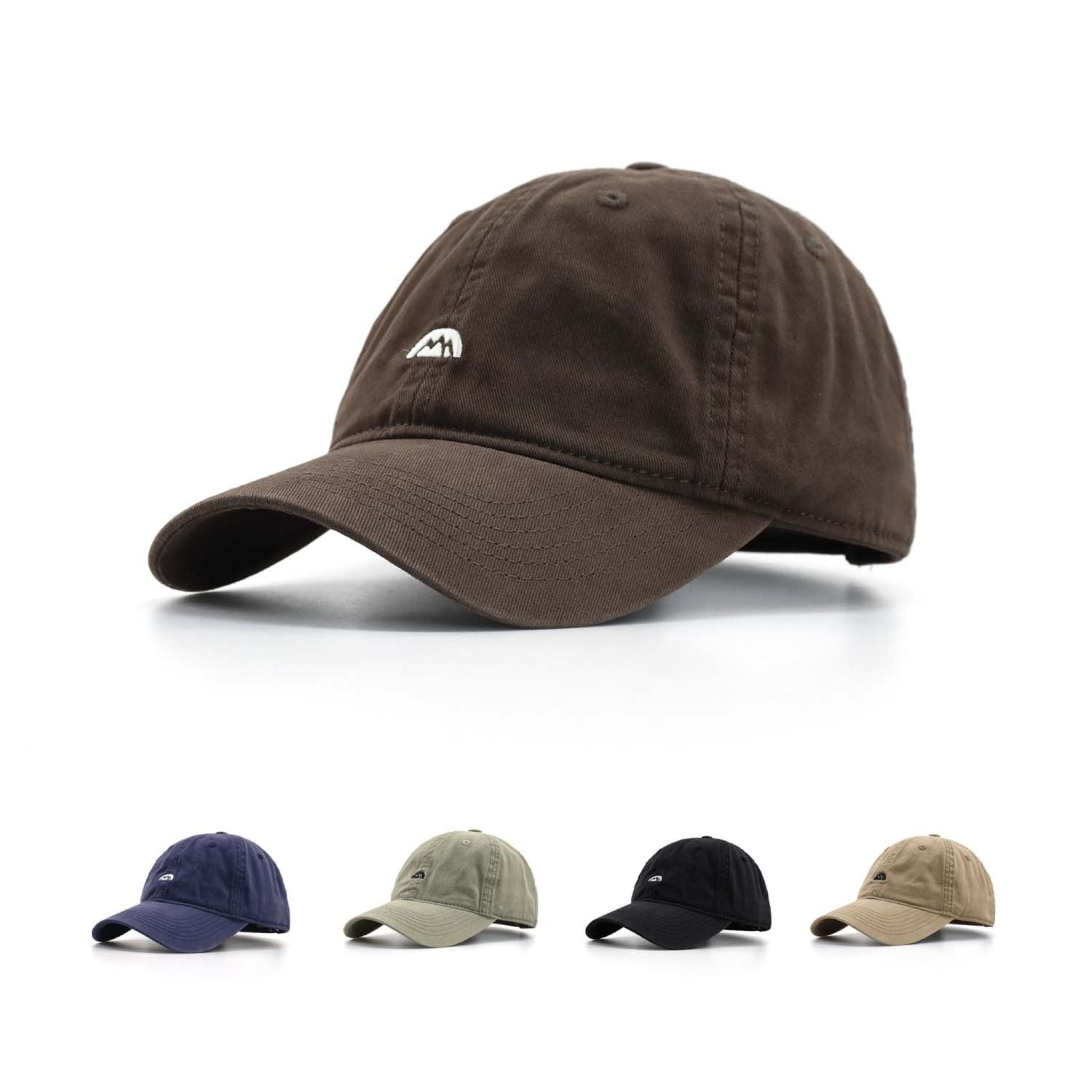 Chocolate Casual Embroidered Baseball Cap