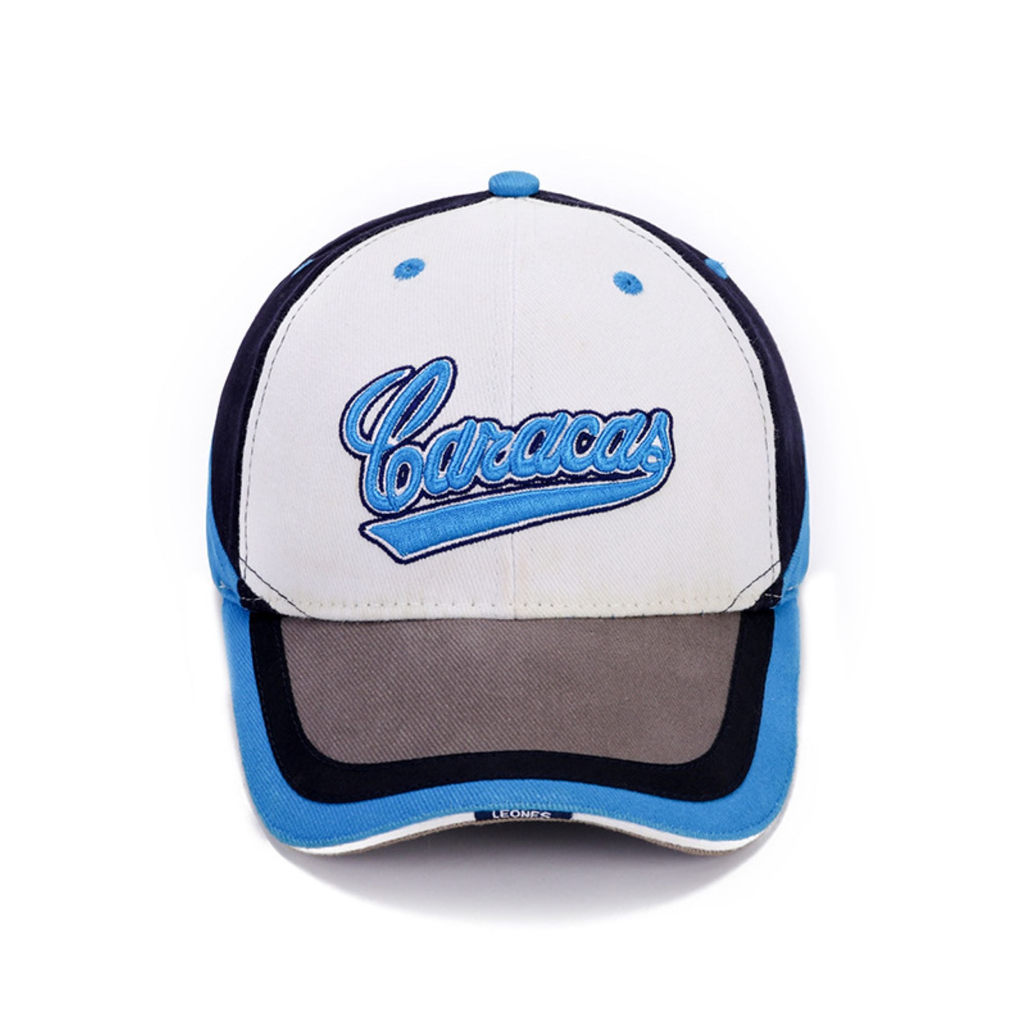 Caracas Embroidered Color Block Baseball Cap
