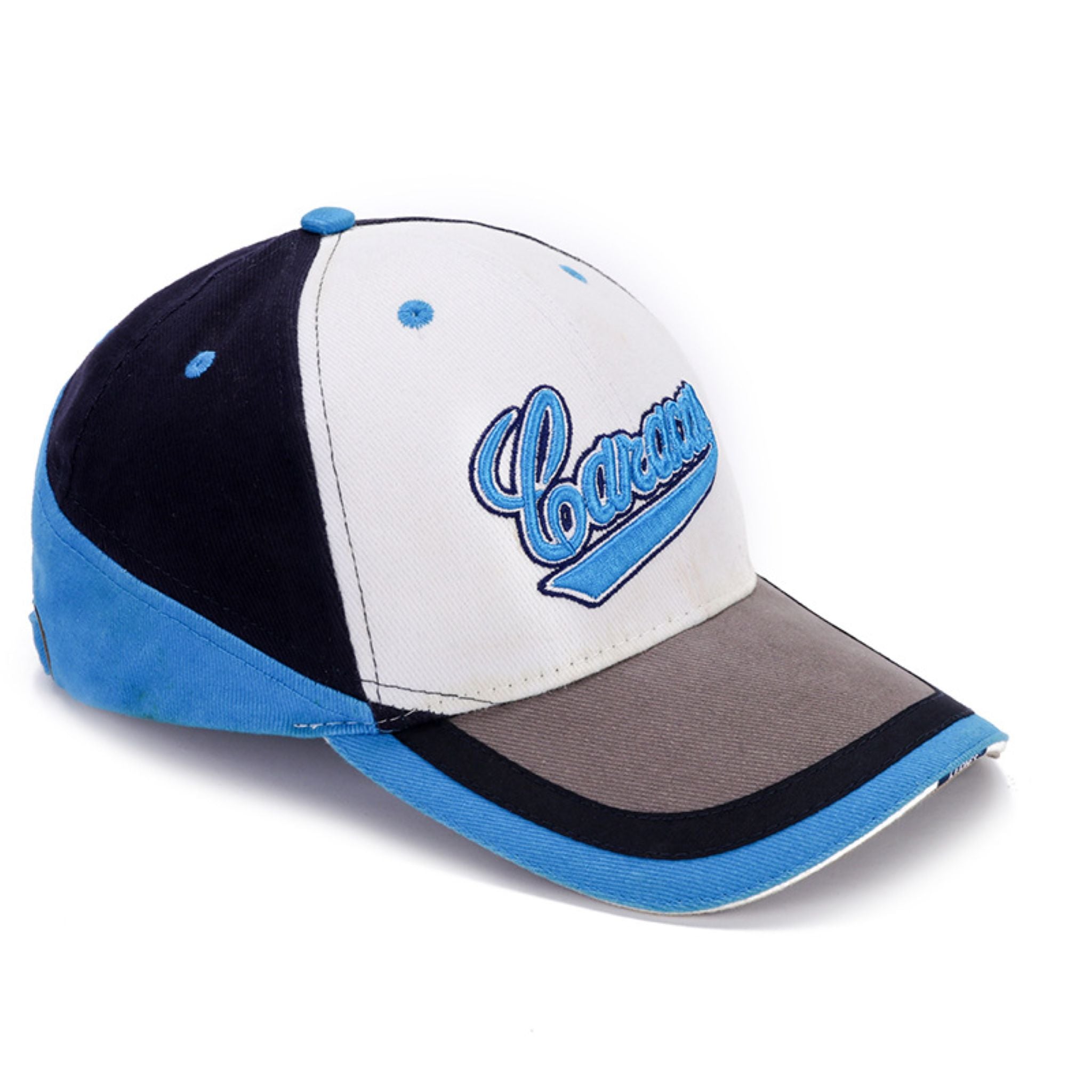 Caracas Embroidered Color Block Baseball Cap
