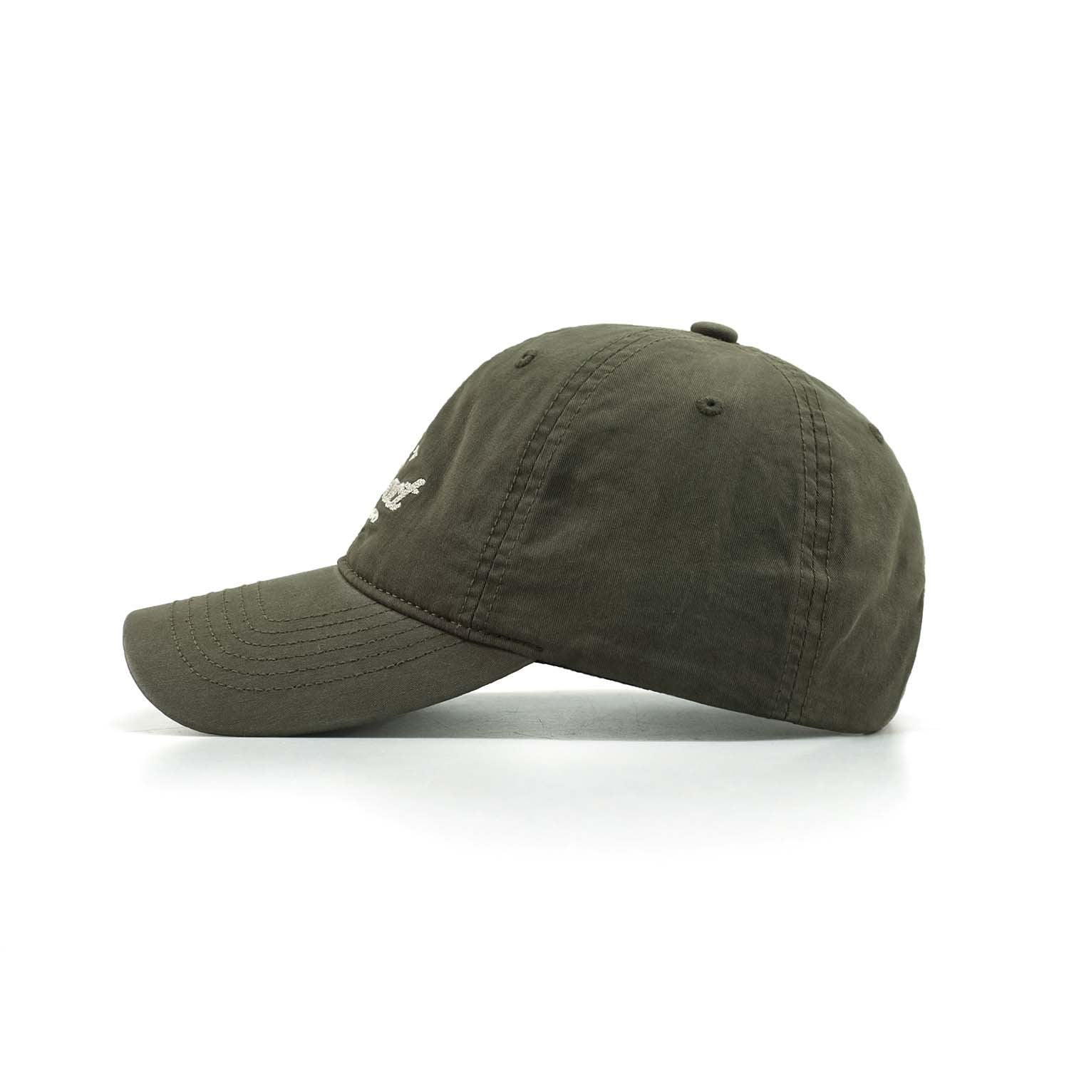 Olive "Abstract Collection" Embroidered Baseball Cap