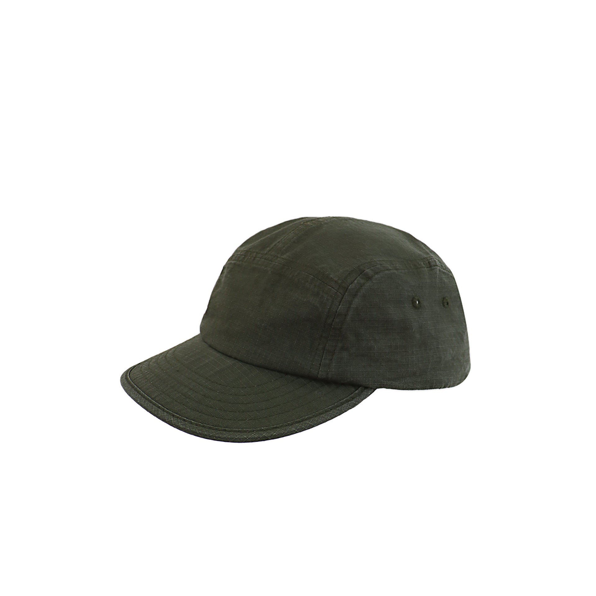 Sleek Dark Olive Washed Cadet Cap for Daily Wear