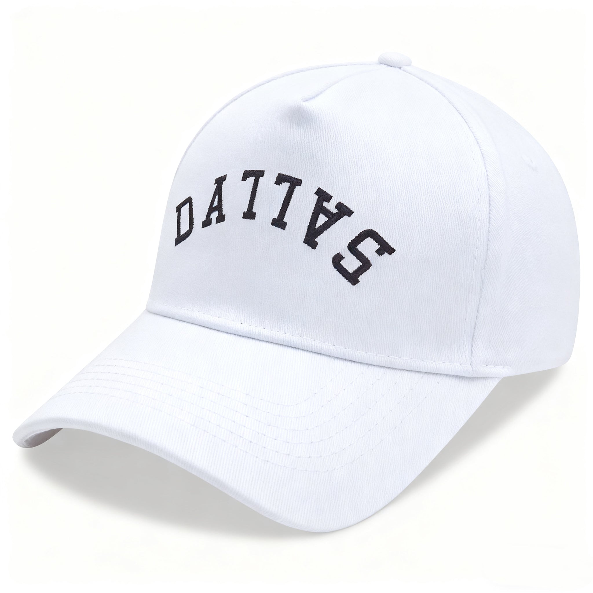 White "DALLAS" Embroidered Baseball Cap