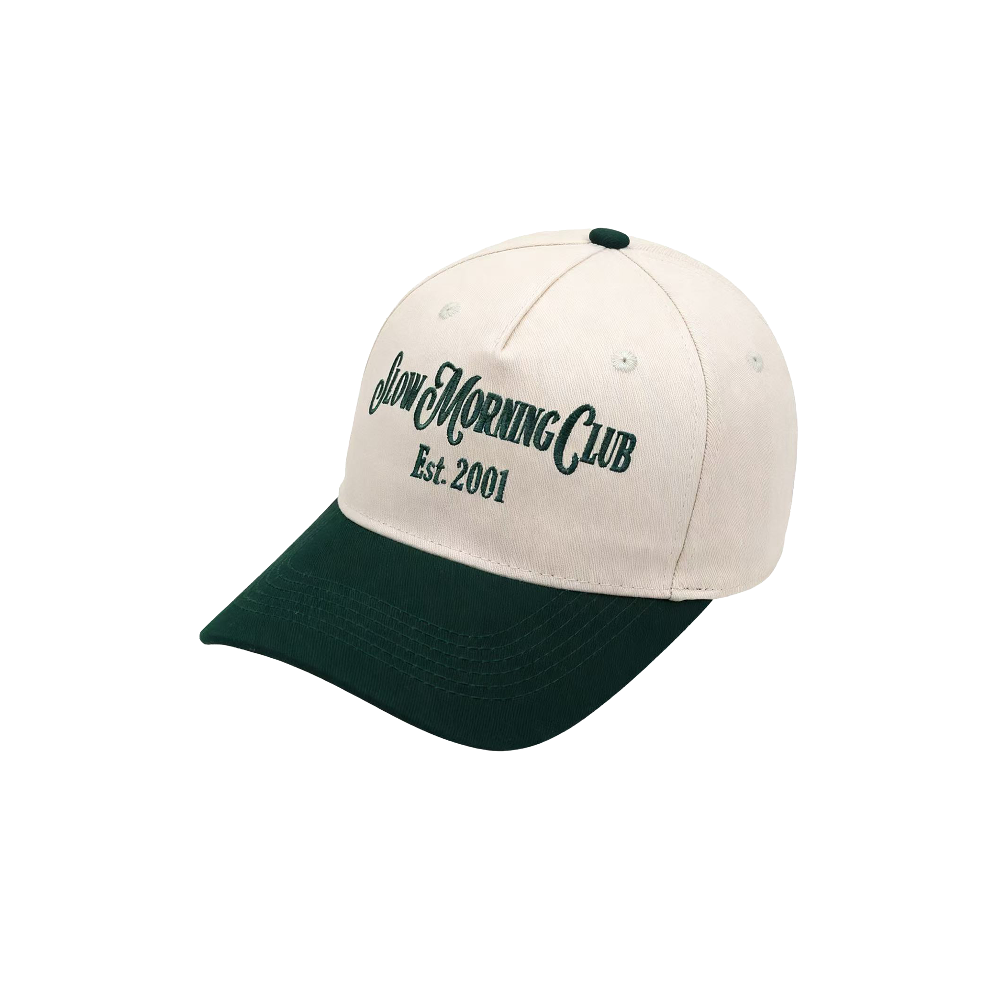 Vintage "Slow Morning Club" Two-Tone Baseball Hat