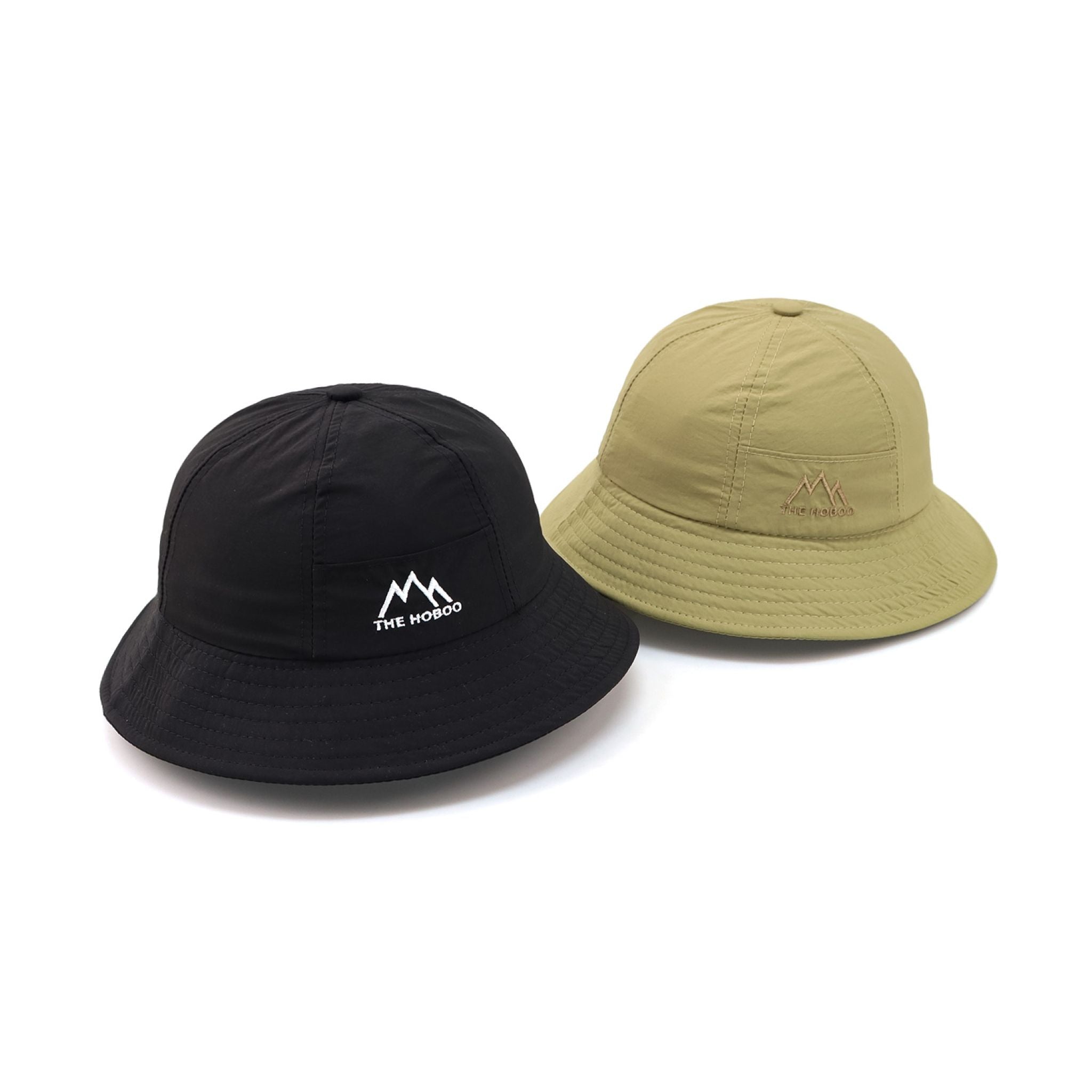 Black & Beige Outdoor Bucket Hat