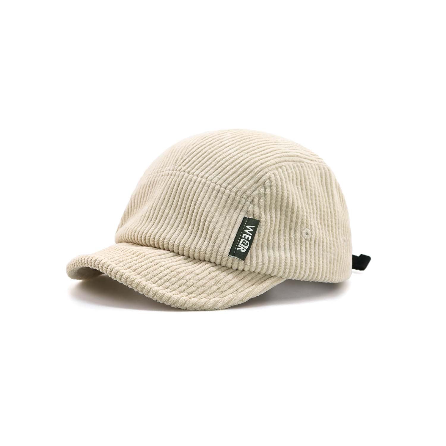 Sage Corduroy 5-Panel Camp Cap