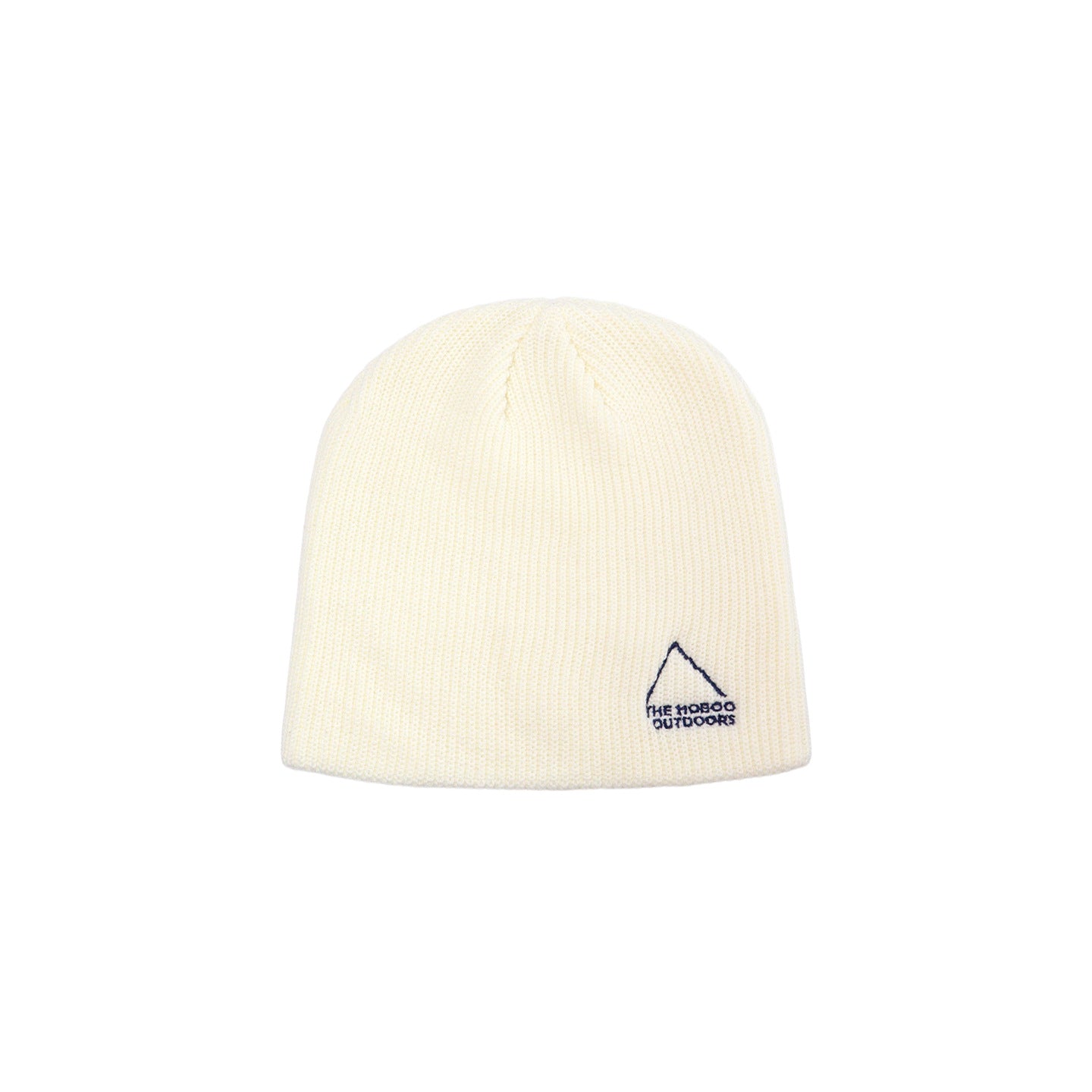 Warm Brown Ribbed Knit Beanie Cap