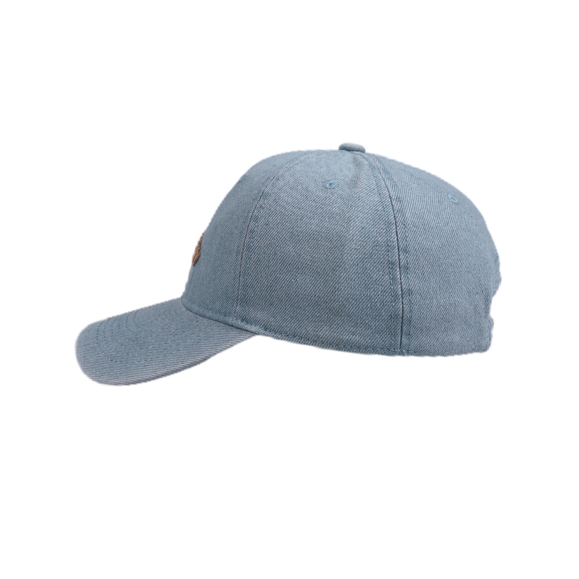 Cute Dachshund Embroidered Light Blue Baseball Hat