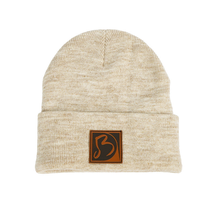 Neutral Heather Knit Beanie