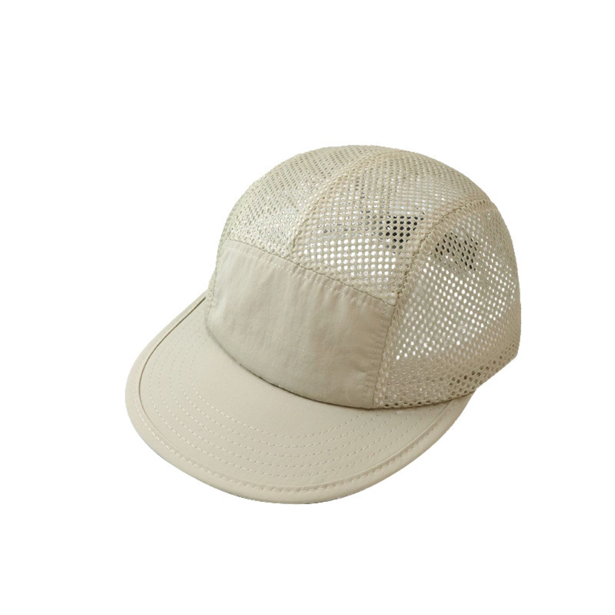 Breathable Mesh Olive 5-Panel Cap