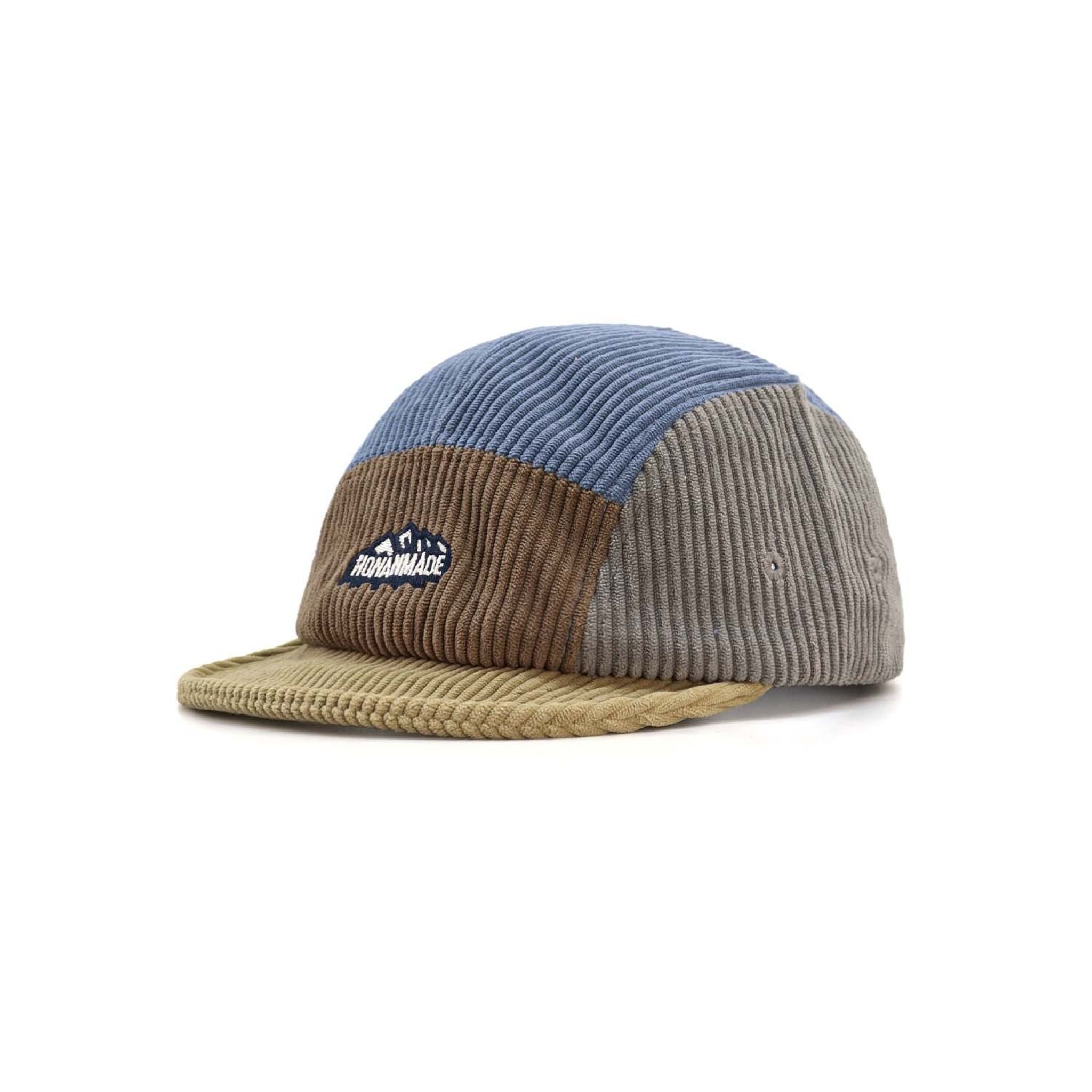 Corduroy Color-Block 5-Panel Camp Cap