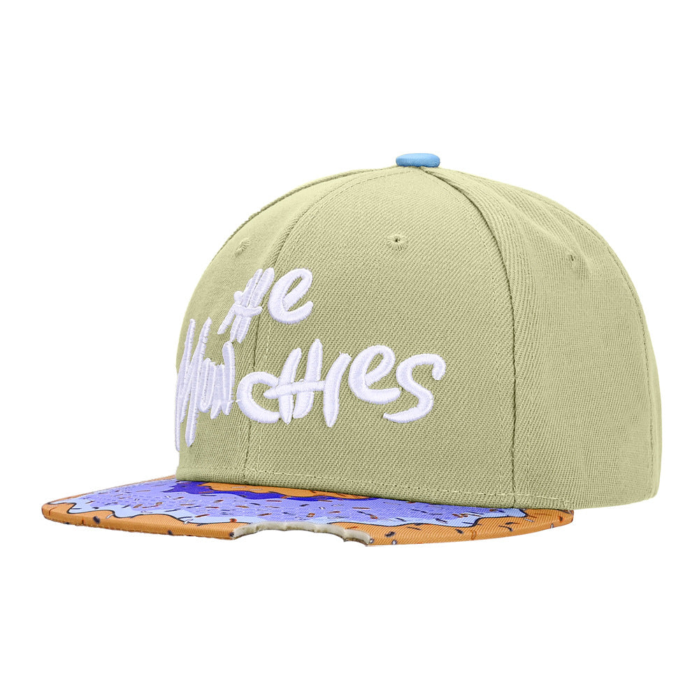 Contrast Brim Snapback Cap