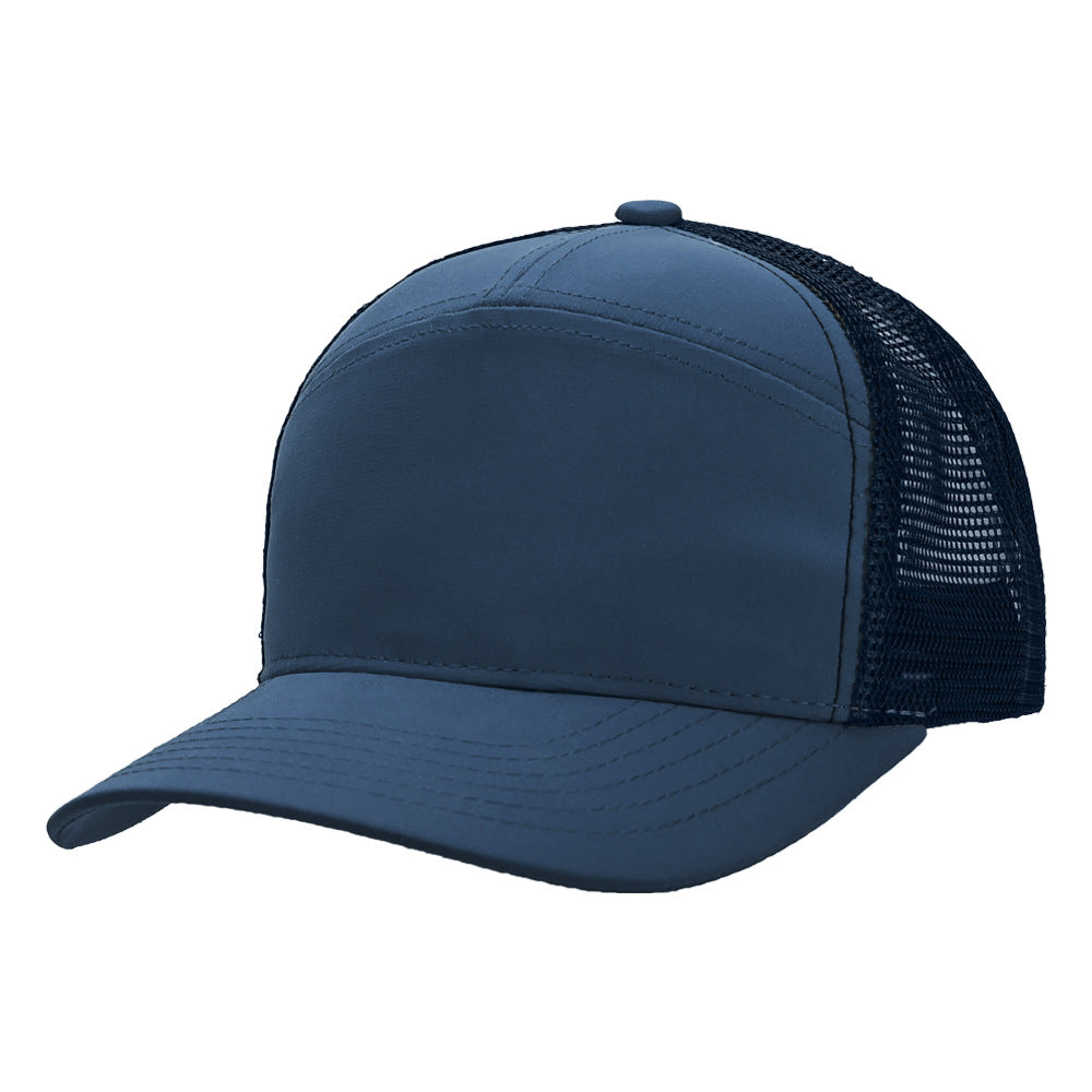 Olive & Black Two-Tone Mesh Trucker Cap