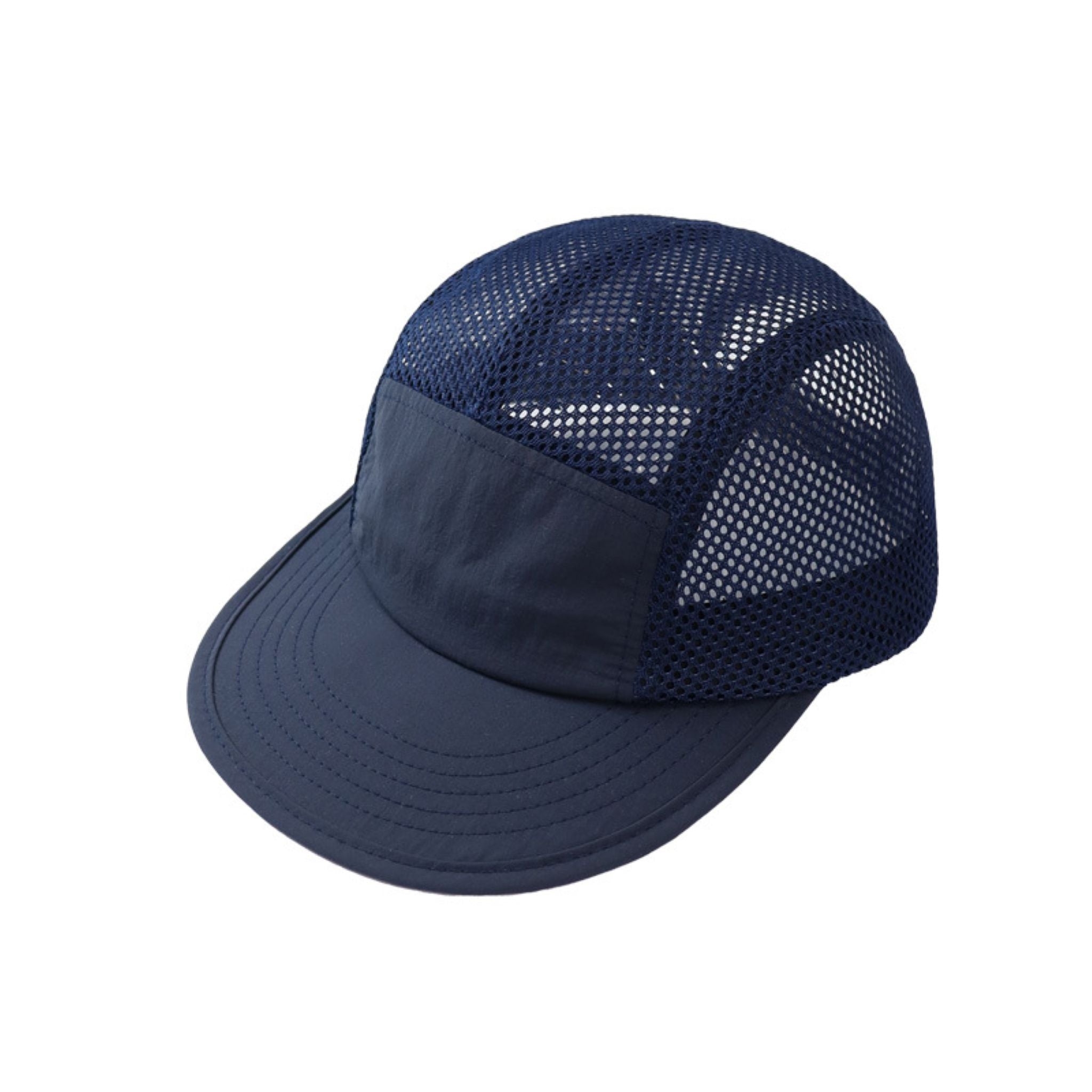 Breathable Mesh Olive 5-Panel Cap