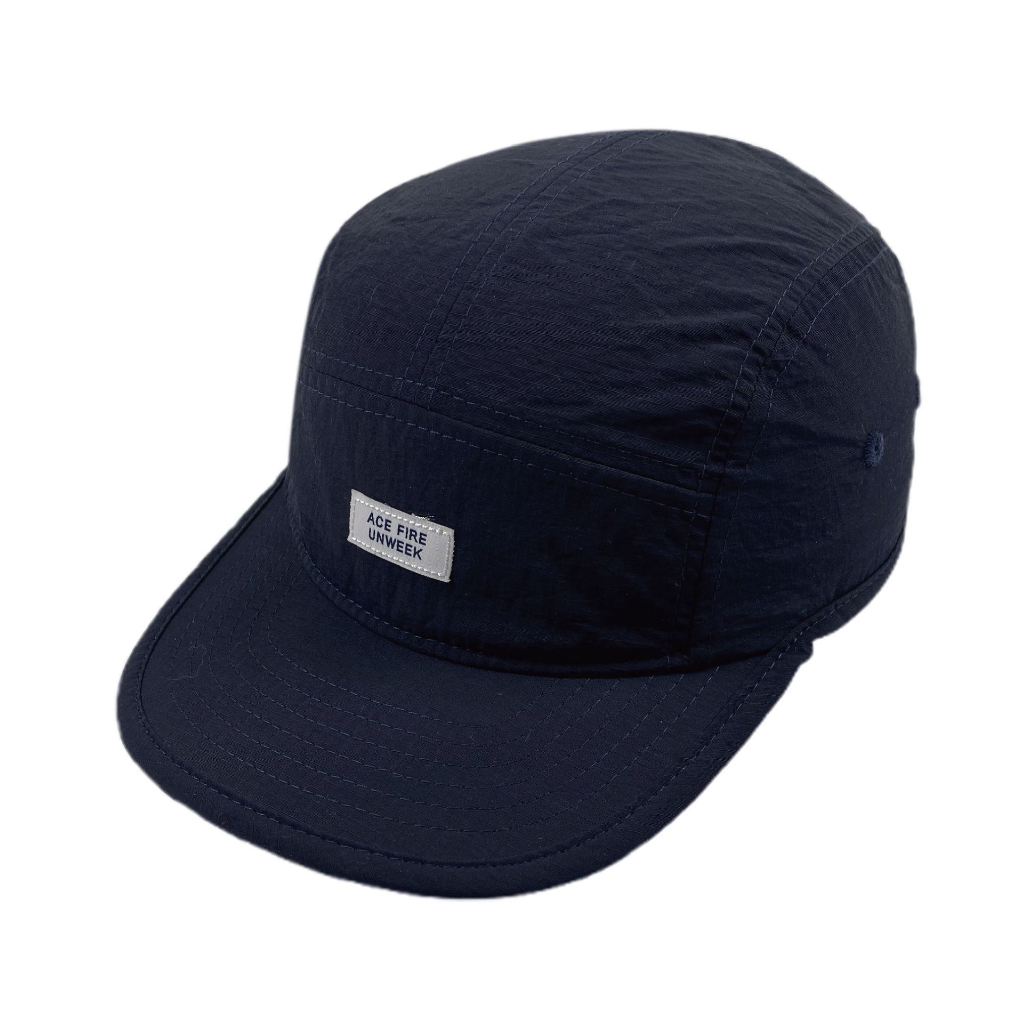 Olive 5-Panel Color-Block Camp Cap