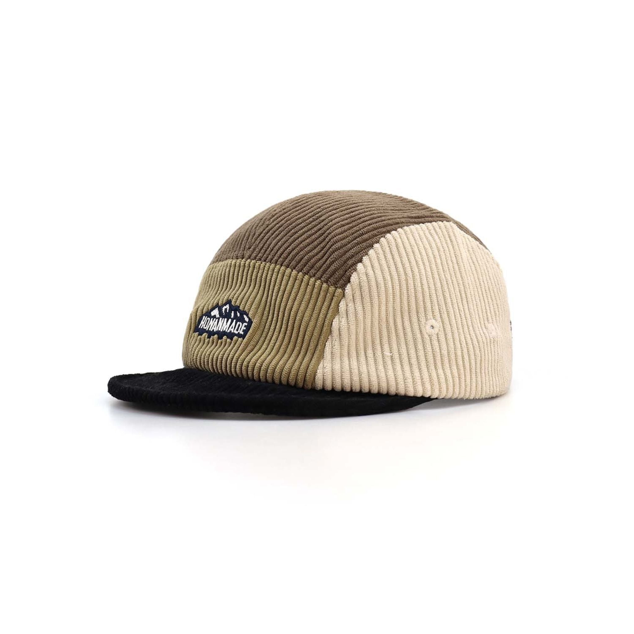 Corduroy Color-Block 5-Panel Camp Cap