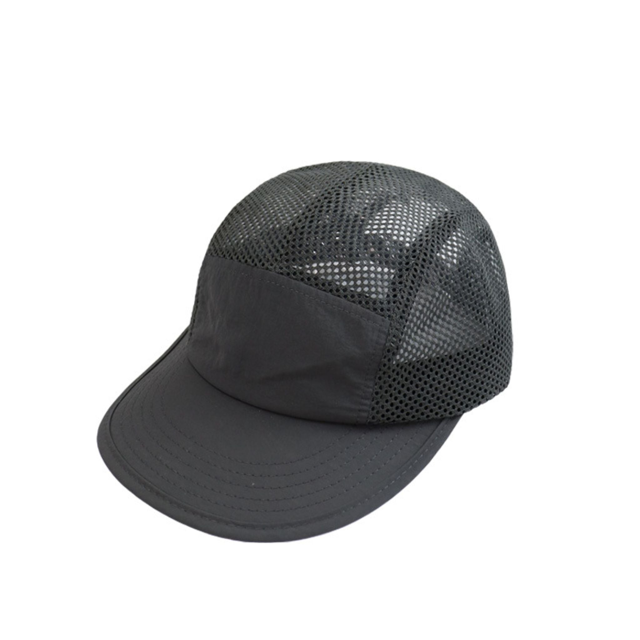 Breathable Mesh Olive 5-Panel Cap