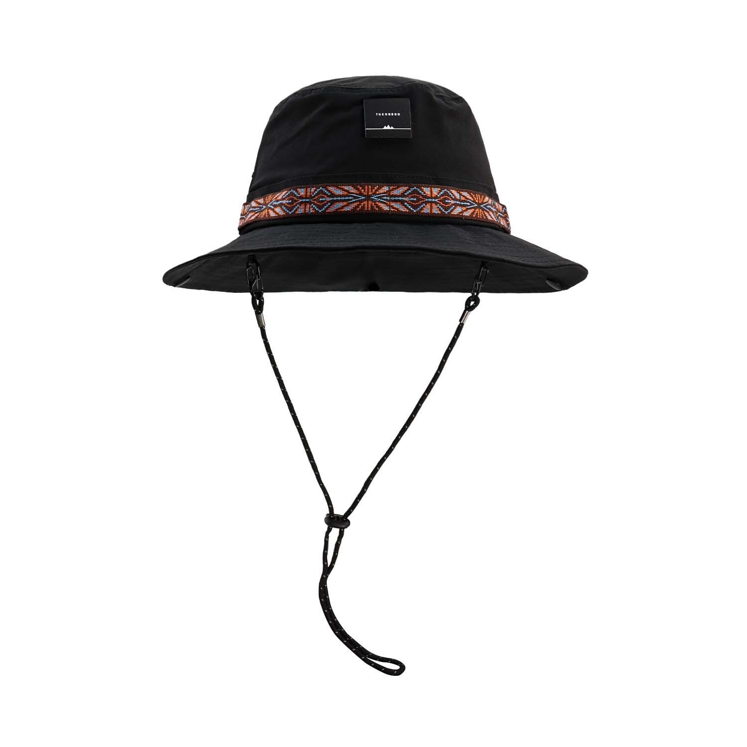 Adventure Bucket Hat - Olive with Patterned Band