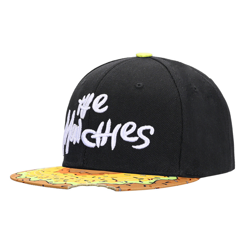 Contrast Brim Snapback Cap