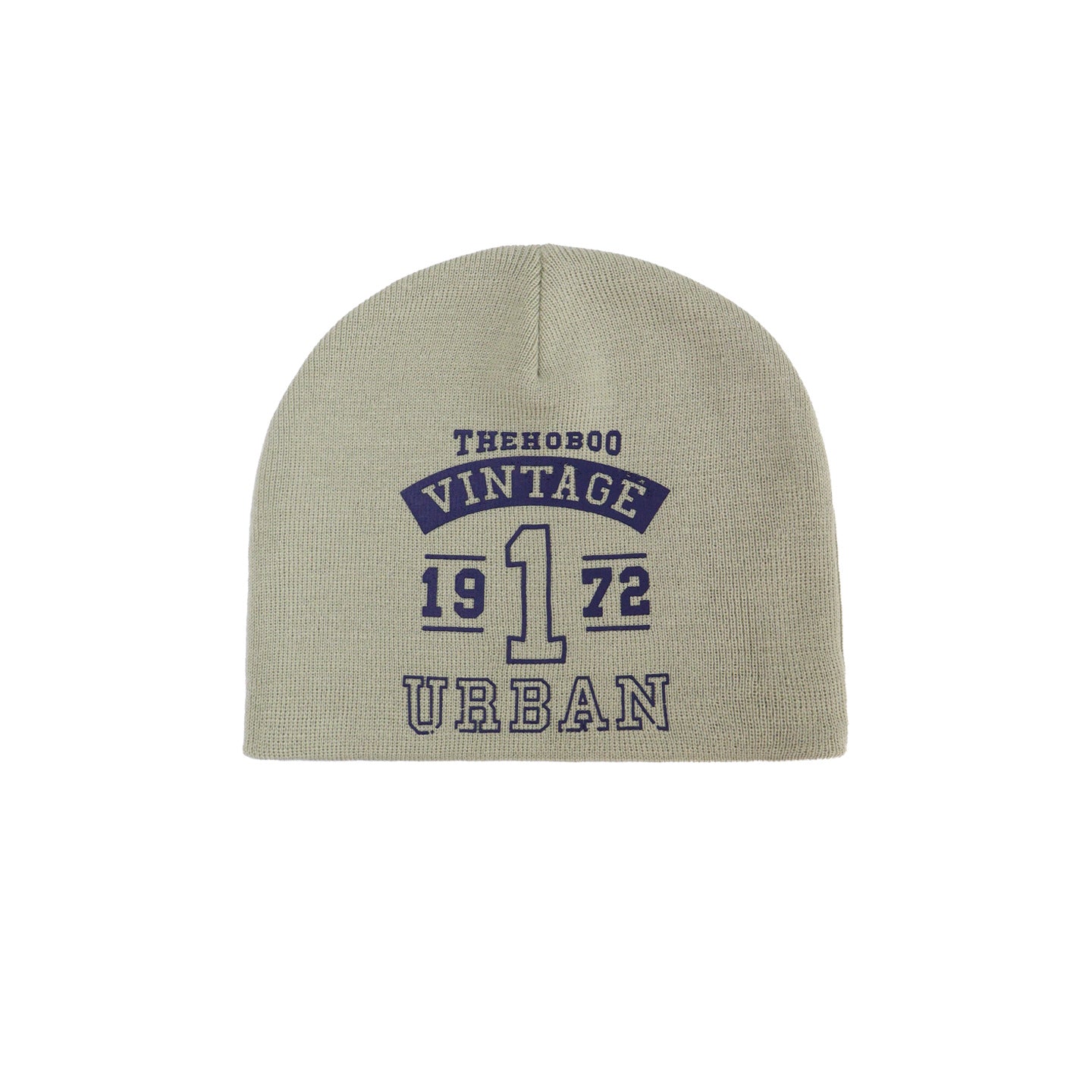 Vintage 1972 THEHOBOO Urban Burgundy Beanie