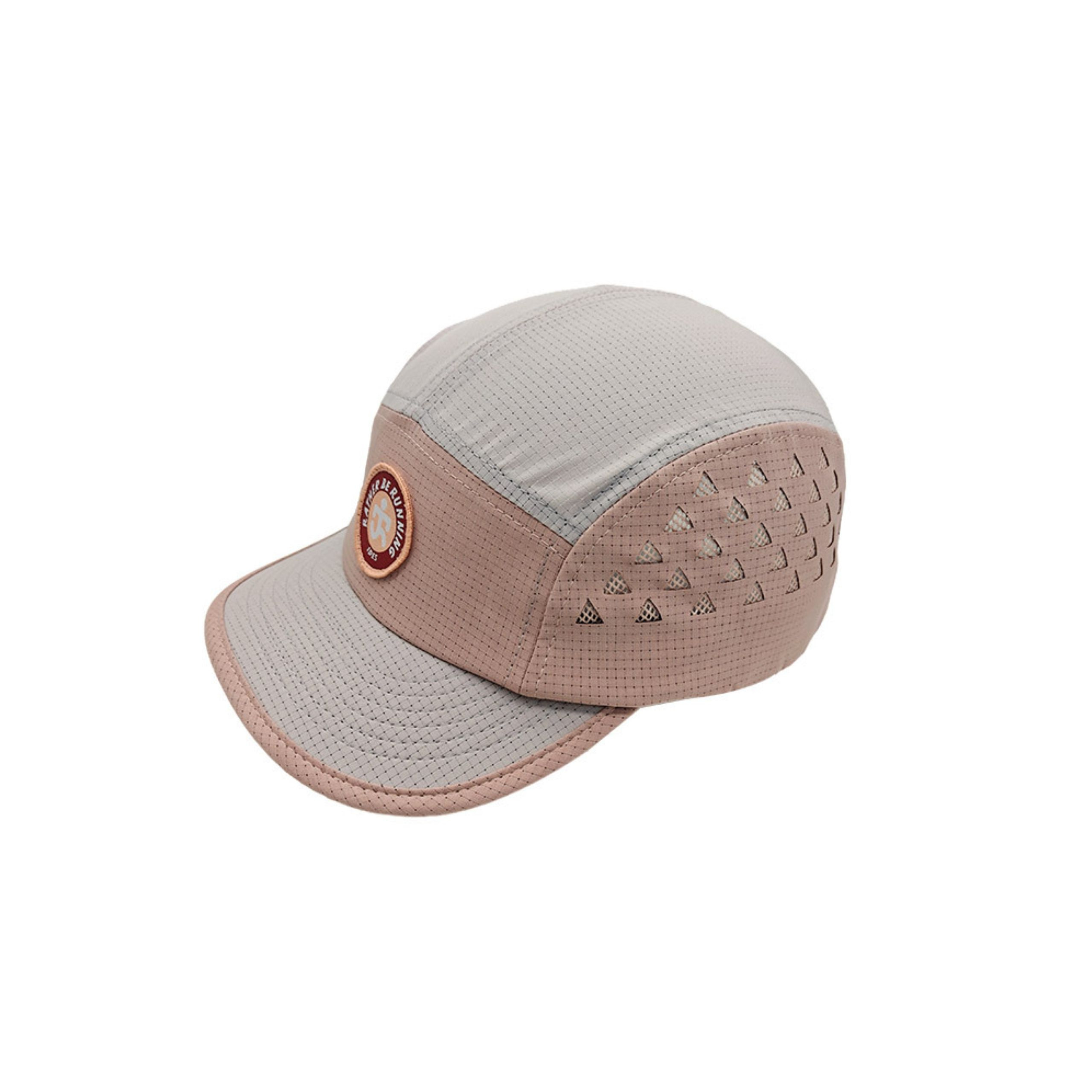 Two-Tone 5-Panel Breathable Camp Cap