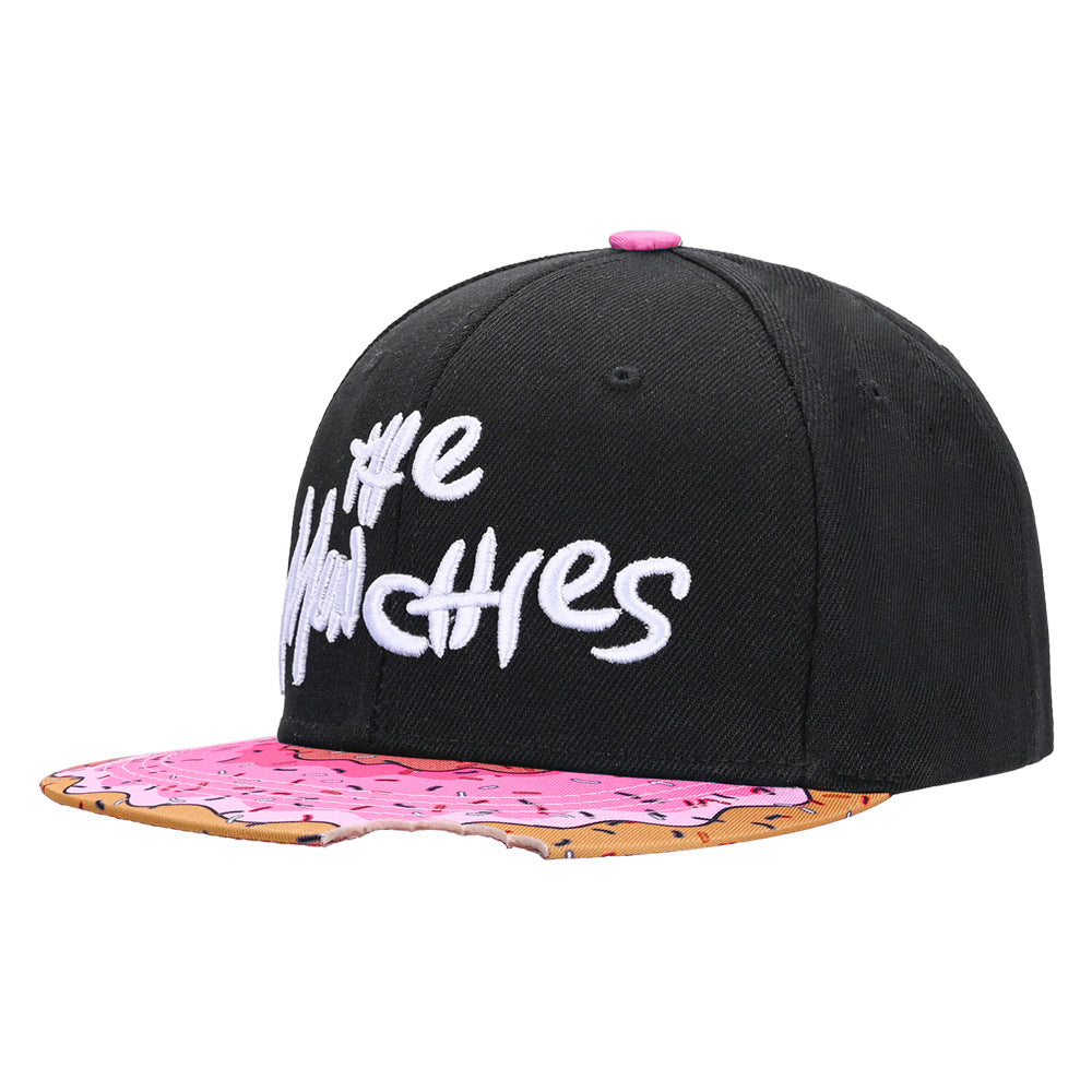 Contrast Brim Snapback Cap