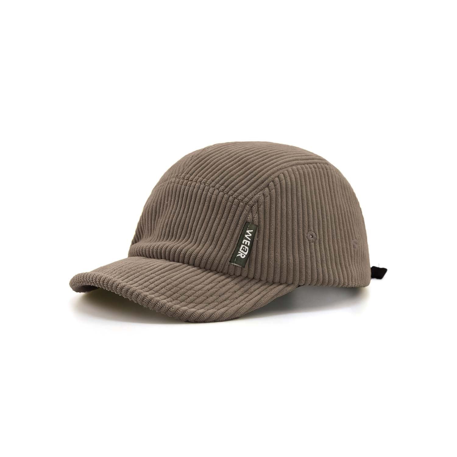 Sage Corduroy 5-Panel Camp Cap