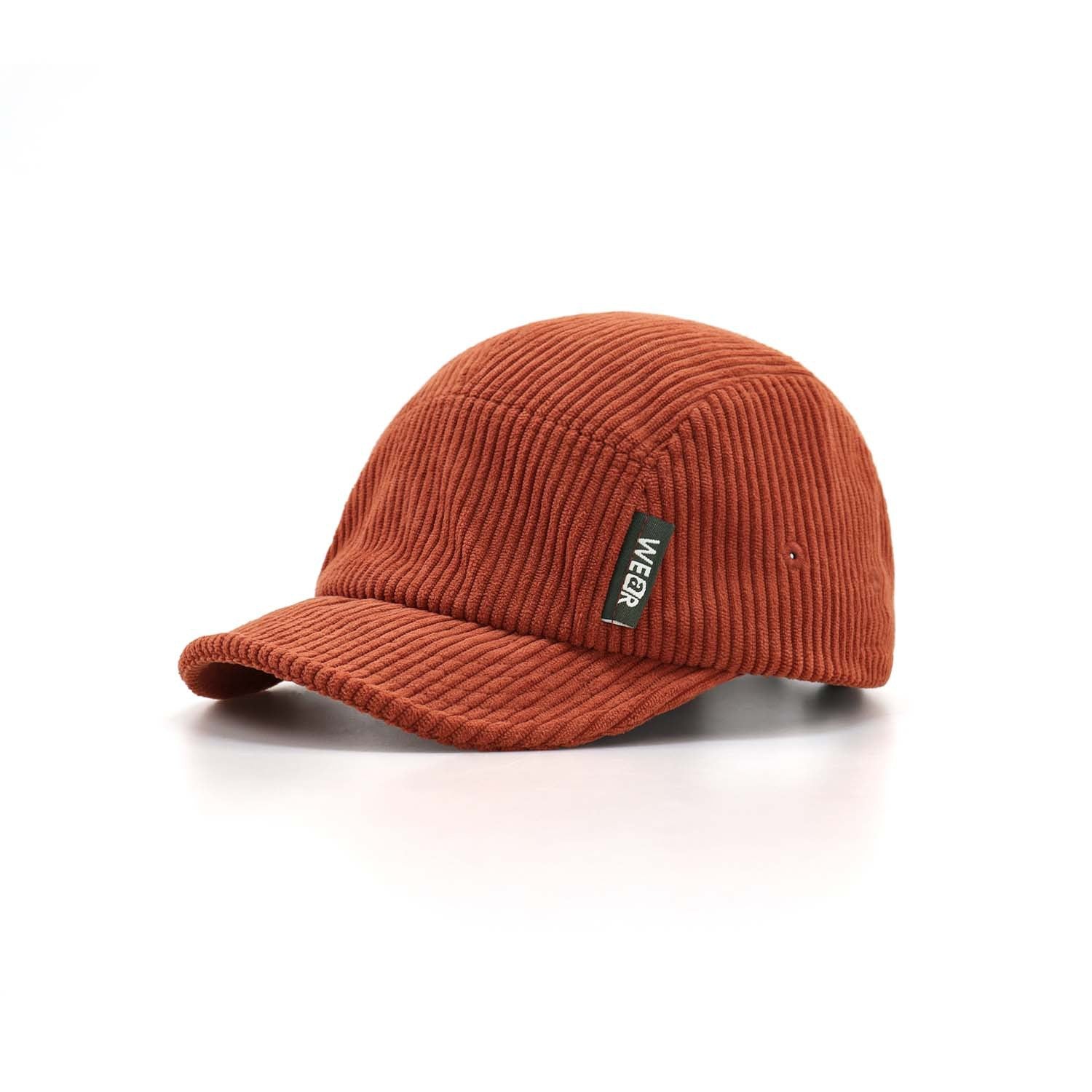 Sage Corduroy 5-Panel Camp Cap